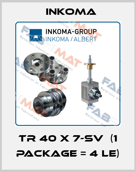 TR 40 x 7-SV  (1 Package = 4 LE) INKOMA