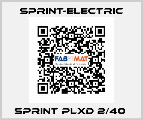 Sprint PLXD 2/40  Sprint-Electric