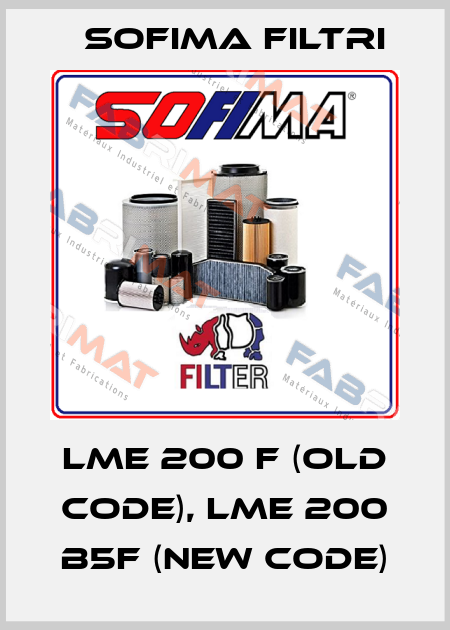 LME 200 F (old code), LME 200 B5F (new code) Sofima Filtri