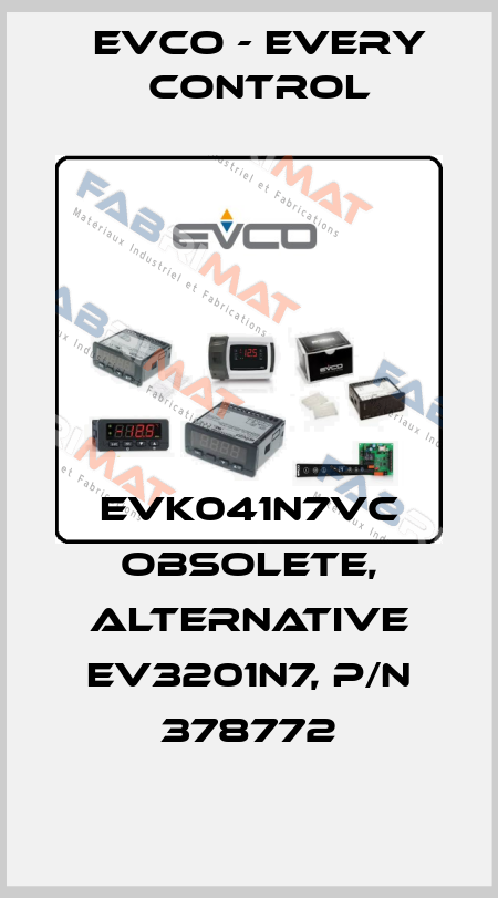 EVK041N7VC obsolete, alternative EV3201N7, P/N 378772 EVCO - Every Control