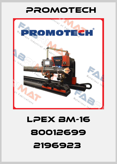 LPEX BM-16 80012699 2196923  Promotech