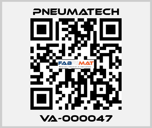 VA-000047 Pneumatech