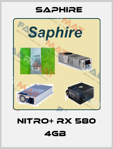 Nitro+ RX 580 4GB  Saphire