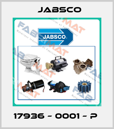 17936 – 0001 – P  Jabsco