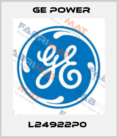 L24922P0  GE Power