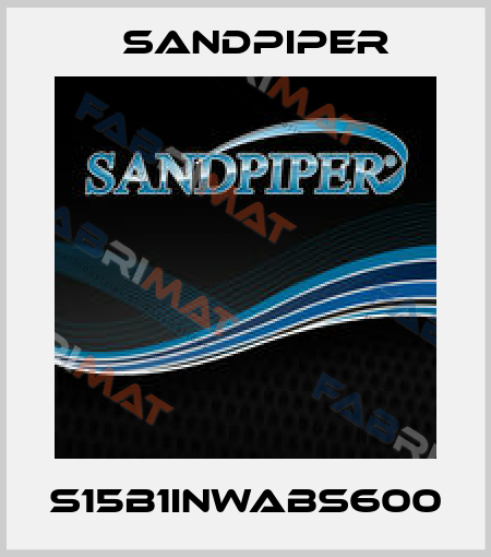 S15B1INWABS600 Sandpiper
