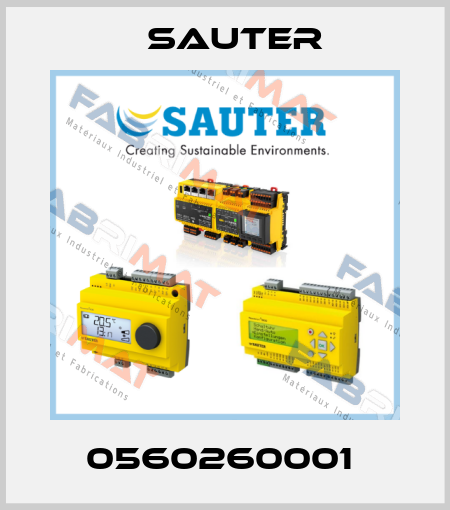 0560260001  Sauter