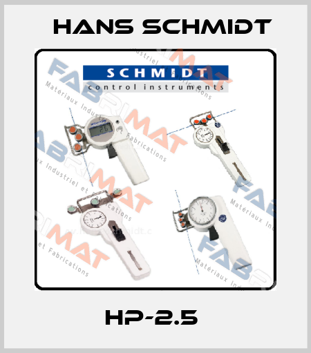 HP-2.5  Hans Schmidt