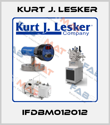 IFDBM012012 Kurt J. Lesker