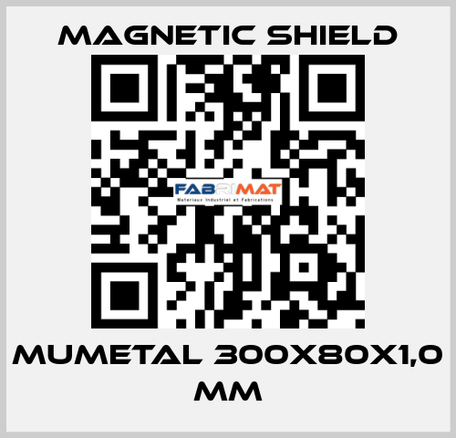 MuMETAL 300x80x1,0 mm Magnetic Shield