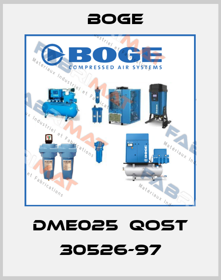 DME025  QOST 30526-97 Boge
