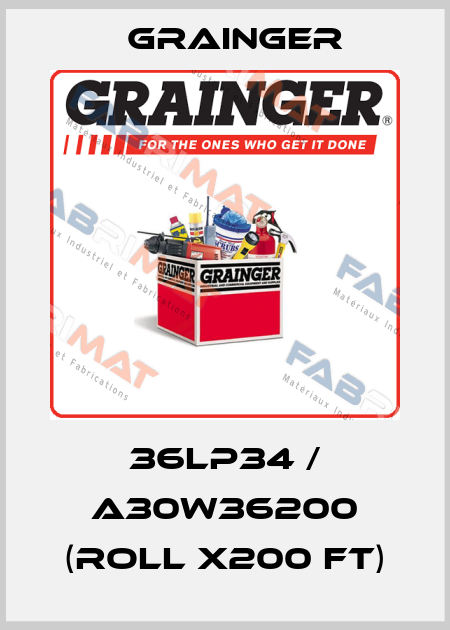 36LP34 / A30W36200 (roll x200 ft) Grainger