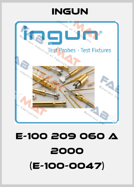 E-100 209 060 A 2000 (E-100-0047) Ingun