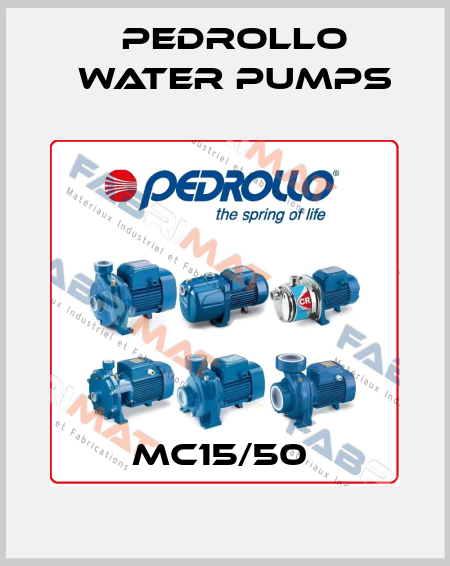 MC15/50  Pedrollo Water Pumps