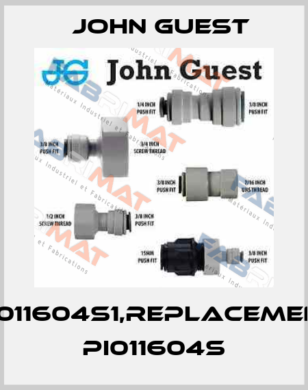 PI011604S1,replacement PI011604S John Guest