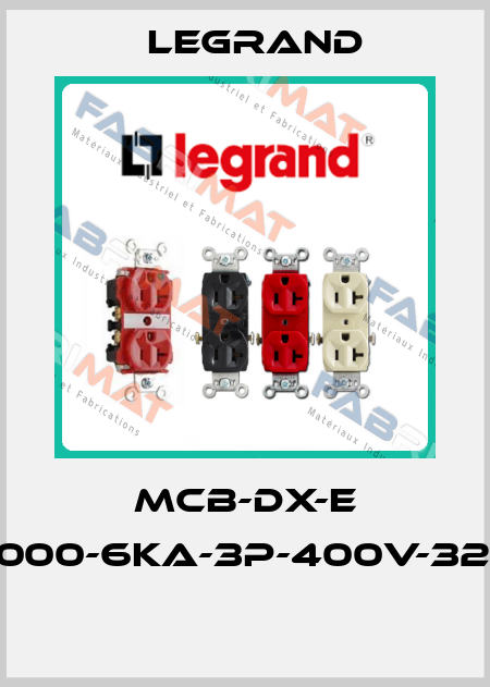 MCB-DX-E 6000-6kA-3P-400V-32A  Legrand