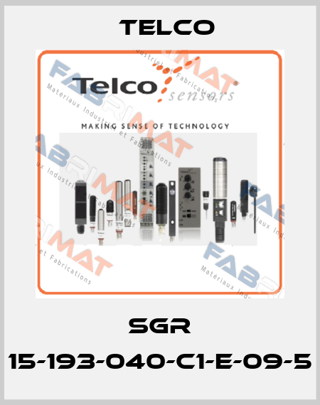 SGR 15-193-040-C1-E-09-5 Telco