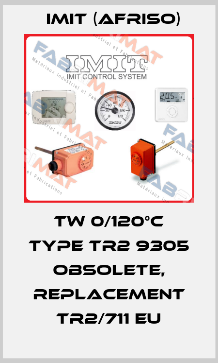 TW 0/120°C Type TR2 9305 obsolete, replacement TR2/711 EU IMIT (Afriso)
