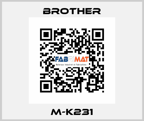 M-K231 Brother