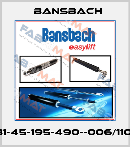 B1B1-45-195-490--006/1100N Bansbach
