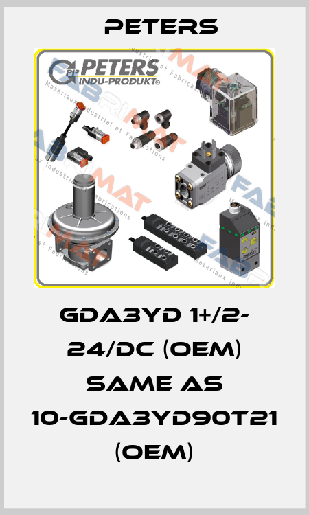 GDA3YD 1+/2- 24/DC (OEM) same as 10-GDA3YD90T21 (OEM) Peters