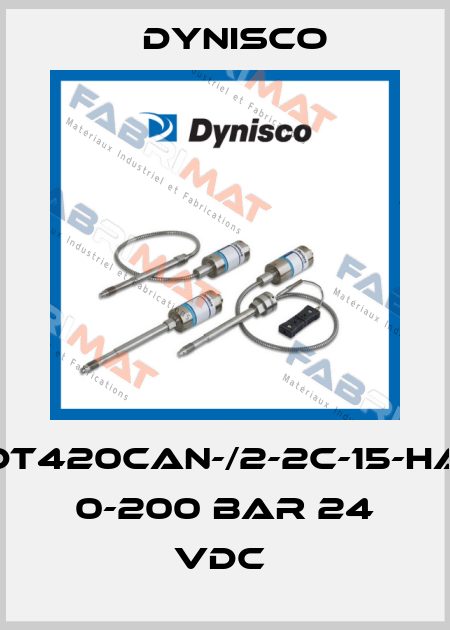 MDT420CAN-/2-2C-15-HA51 0-200 BAR 24 VDC  Dynisco
