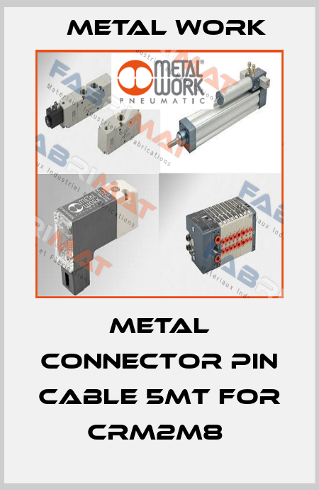 METAL CONNECTOR PIN CABLE 5MT FOR CRM2M8  Metal Work