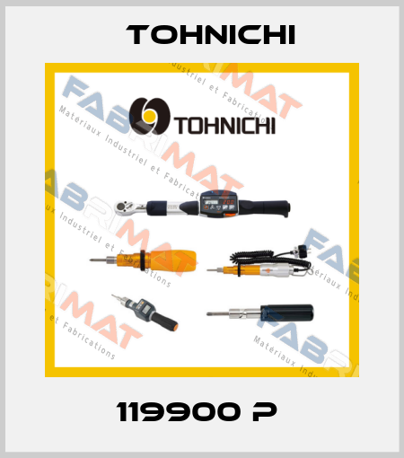 119900 P  Tohnichi
