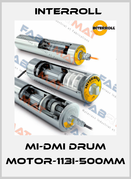 MI-DMI Drum motor-113I-500mm Interroll