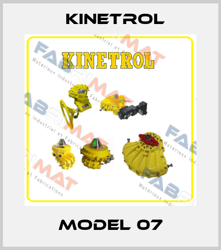 Model 07 Kinetrol