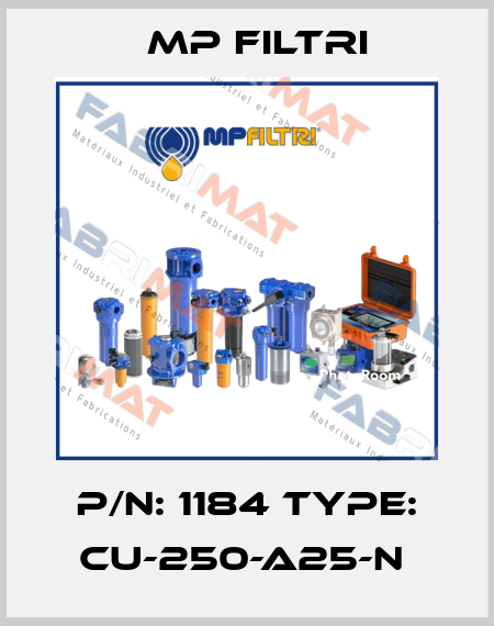 P/N: 1184 Type: CU-250-A25-N  MP Filtri