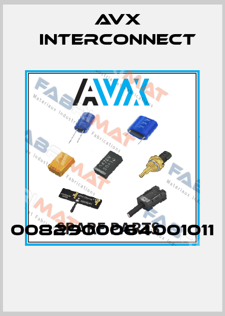 0082900064001011  AVX INTERCONNECT