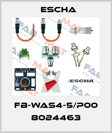 FB-WAS4-5/P00 8024463 Escha