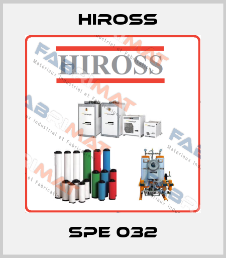 SPE 032 Hiross