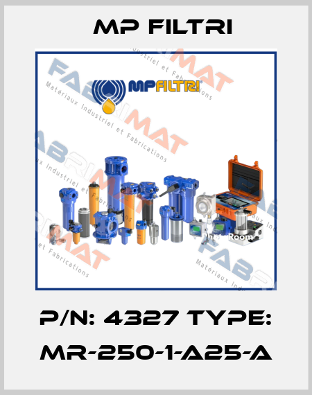 P/N: 4327 Type: MR-250-1-A25-A MP Filtri