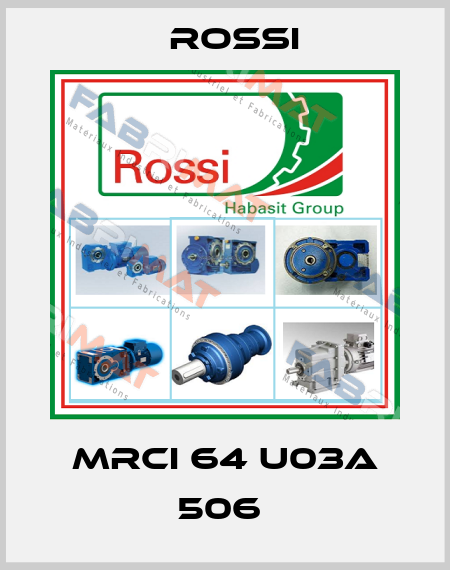 MRCI 64 U03A 506  Rossi