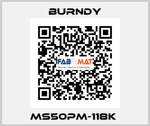 MS50PM-118K  Burndy