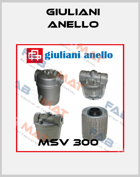 MSV 300  Giuliani Anello