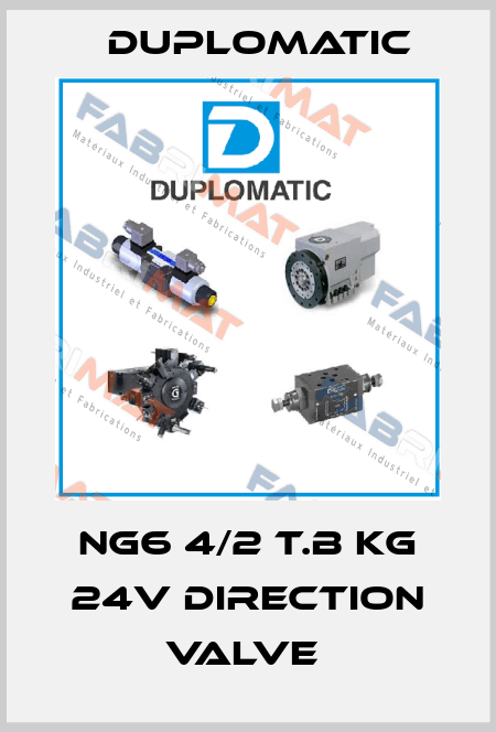 NG6 4/2 T.B KG 24V direction valve  Duplomatic