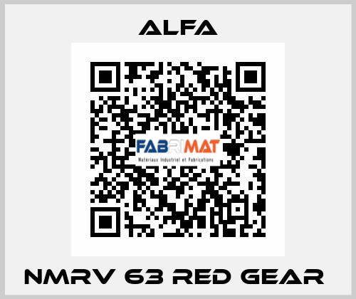 NMRV 63 RED GEAR  ALFA