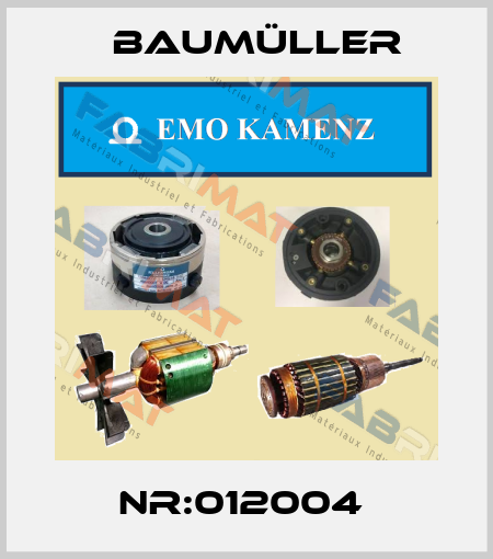NR:012004  Baumüller