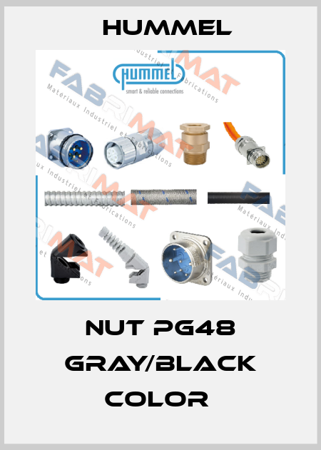 NUT PG48 GRAY/BLACK COLOR  Hummel