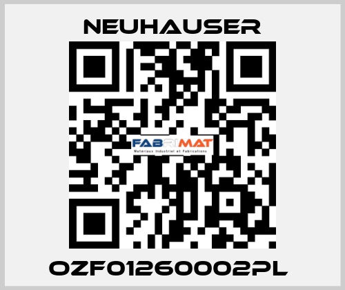 OZF01260002PL  Neuhauser