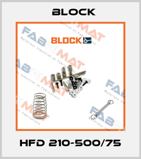 HFD 210-500/75 Block