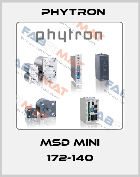 MSD MINI 172-140 Phytron