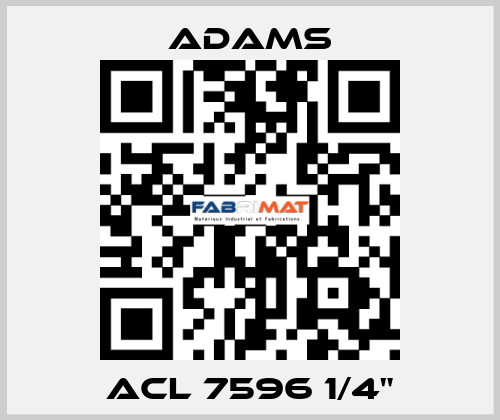 ACL 7596 1/4" ADAMS