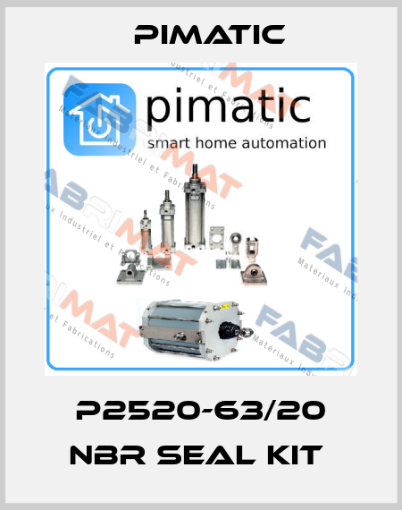 P2520-63/20 NBR seal kit  Pimatic