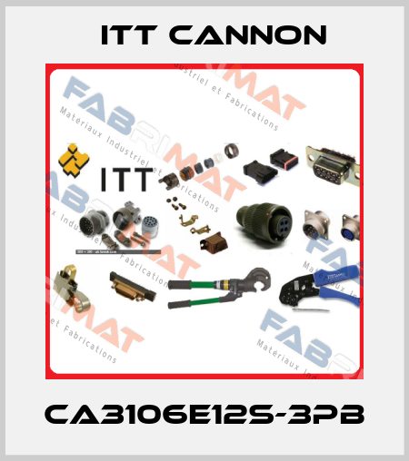 CA3106E12S-3PB Itt Cannon