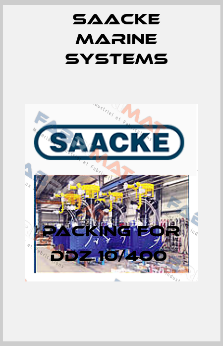 PACKING FOR DDZ 10/400  Saacke Marine Systems