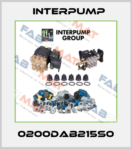 0200DAB215S0 Interpump